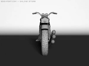 triumph x75 hurricane 3D Model
