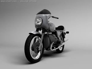bmw r100 s 1978 3D Model