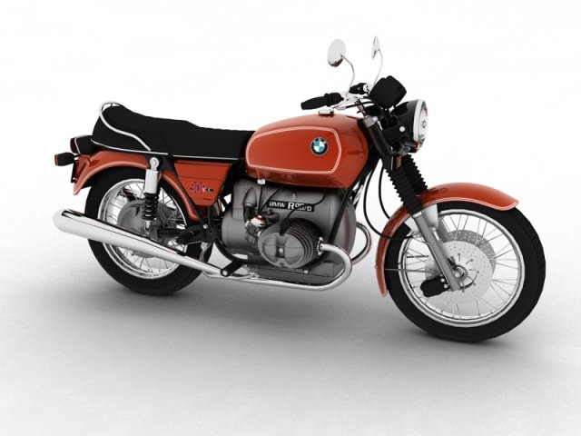 bmw r906 1974 3D Модель .c4d .max .obj .3ds .fbx .stl .blend 