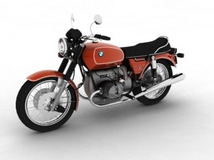 bmw r906 1974 3D Модель