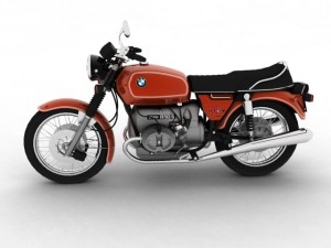 bmw r906 1974 3D Модель