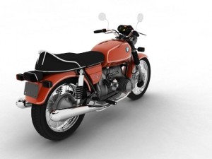 bmw r906 1974 3D Модель