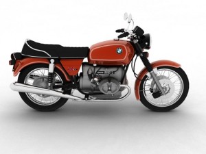 bmw r906 1974 3D Модель