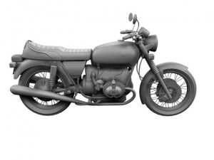 bmw r906 1974 3D Модель