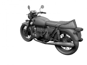 bmw r906 1974 3D Модель