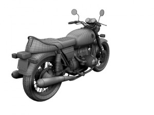 bmw r906 1974 3D Модель