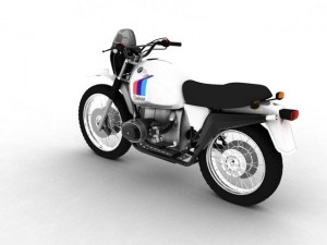 bmw r80 gs parisdakar Modello 3D