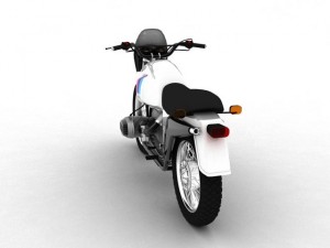 bmw r80 gs parisdakar Modello 3D