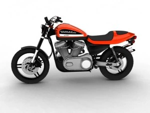 harleydavidson xr1200 2010 3D Model
