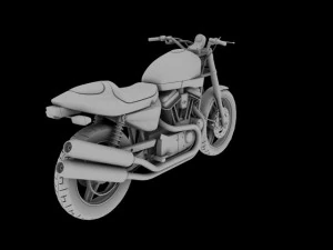 harleydavidson xr1200 2010 3D Model