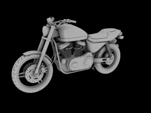 harleydavidson xr1200 2010 3D Model