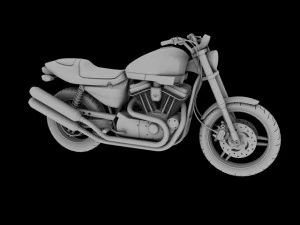 harleydavidson xr1200 2010 3D Model