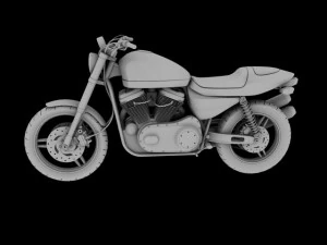 harleydavidson xr1200 2010 3D Model