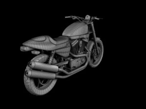harleydavidson xr1200 2010 3D Model