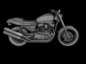 harleydavidson xr1200 2010 3Dモデル