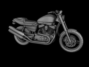 harleydavidson xr1200 2010 3Dモデル