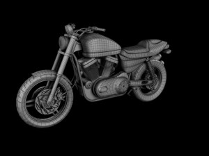 harleydavidson xr1200 2010 3Dモデル