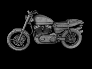 harleydavidson xr1200 2010 3Dモデル