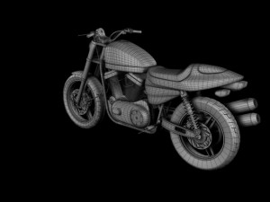 harleydavidson xr1200 2010 3Dモデル