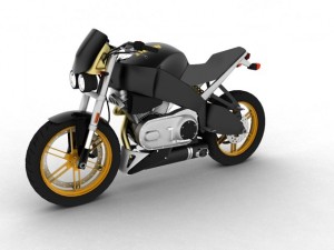 buell xb12s lightning 2010 3Dモデル