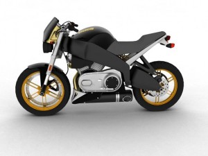 buell xb12s lightning 2010 3Dモデル