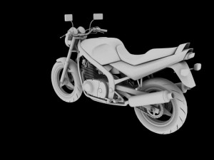 suzuki gs500 1994 3D Model