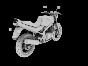 suzuki gs500 1994 3D Model