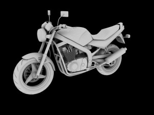 suzuki gs500 1994 3D Model
