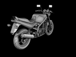suzuki gs500 1994 3D Model
