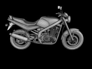 suzuki gs500 1994 3D Model in Motosiklet 3DExport