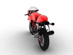 ducati 1000s 2009 3D Model