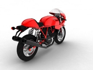 ducati 1000s 2009 Model 3D