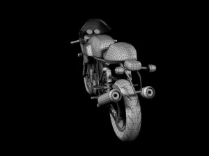ducati 1000s 2009 3D Model