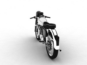 bsa gold star 1960 3Dモデル