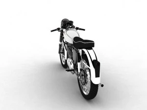 bsa gold star 1960 3D Model