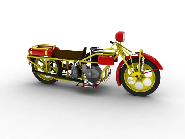 bohmerland 1927 3D Model .c4d .max .obj .3ds .fbx .stl .blend 