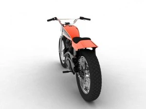 harleydavidson xr750 1970 3D Model