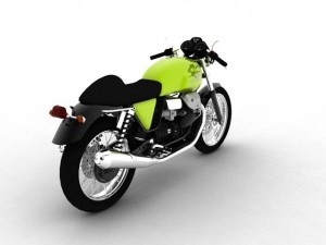 moto guzzi v7 cafe classic 2010 3Dモデル
