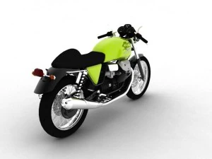 moto guzzi v7 cafe classic 2010 3D Model