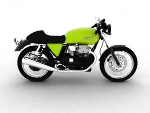 moto guzzi v7 cafe classic 2010 3D Model