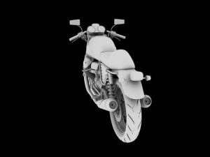 moto guzzi v7 cafe classic 2010 3D Model