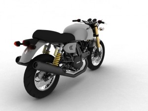ducati sportclassic gt1000 2010 3D Модель