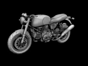 ducati sportclassic gt1000 2010 3D Model