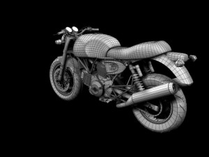 ducati sportclassic gt1000 2010 3D Модель