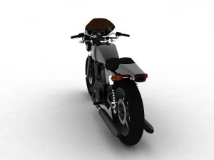 harleydavidson xlcr1000 caf racer 1977 3D Model