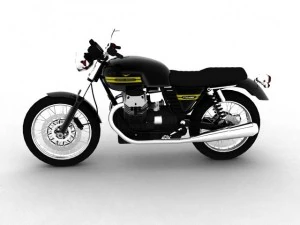 moto guzzi v7 classic 2010 3D Model