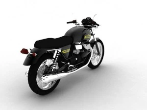 moto guzzi v7 classic 2010 3D Model