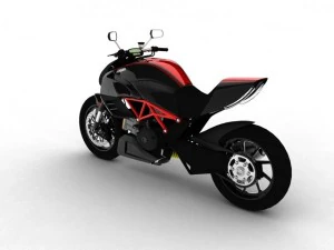 ducati diavel 2011 3D Model