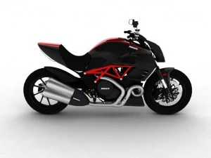 ducati diavel 2011 3D Model