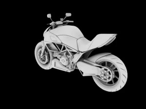 ducati diavel 2011 3D Model